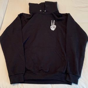 Black Hoodie Sweatshirt